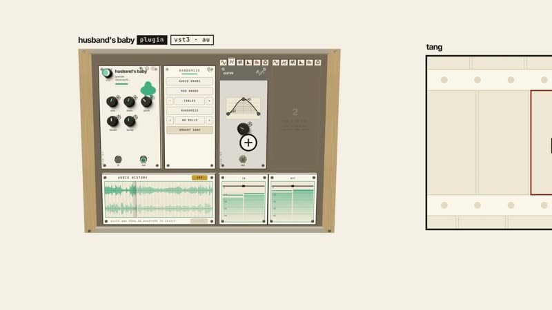 The same module in both places: the standalone plugin and the rack, one licence